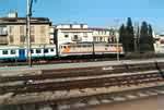 Firenze S.M.N. E646 111 s "Treno naretta" (vlak s řídícím vozem na druhém konci soupravy) 23.03.2000